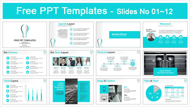 Paper Idea Bulb PowerPoint Template - Powerpoint And Google Slides ...