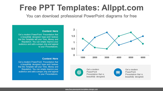 Powerpoint Line Chart Templates