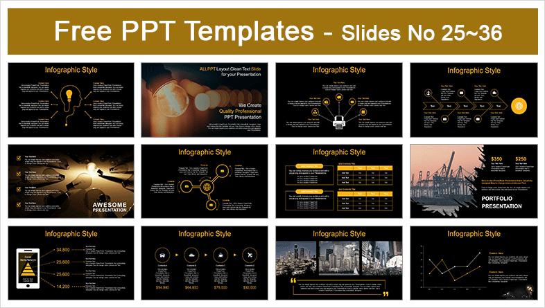 Glowing Light Bulb PowerPoint Templates - Powerpoint And Google Slides ...