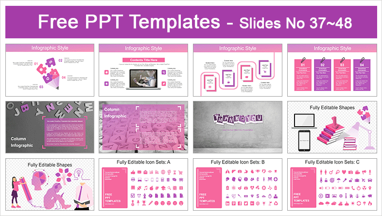 ABC Alphabet Blocks PowerPoint Templates - Powerpoint And Google Slides ...