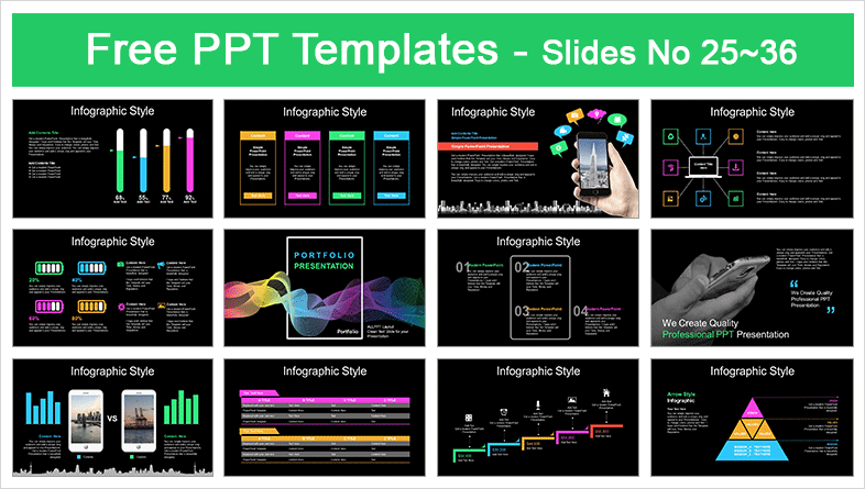 Abstract Wave Lines PowerPoint Templates - Slidesgo templates