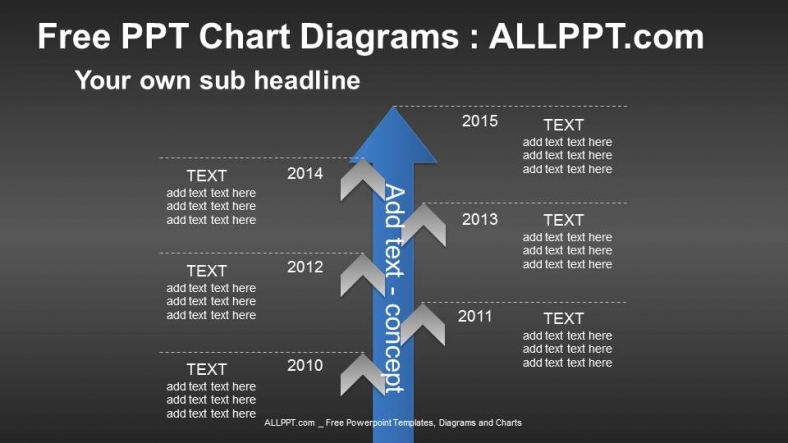 Arrow Timeline PPT Diagrams - Powerpoint and google slides Saveslides ...