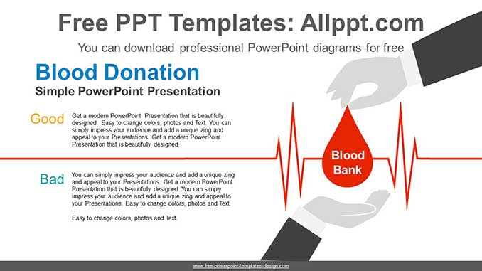 blood donation web templates