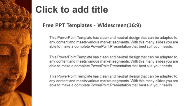 buddha-mask-powerpoint-templates-slidesgo-templates