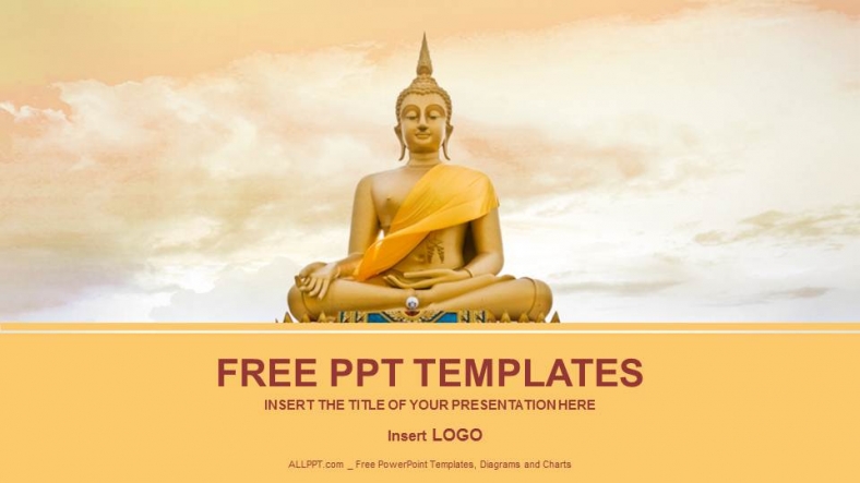 Buddhism Powerpoint Templates And Google Slides Themes -Slidego