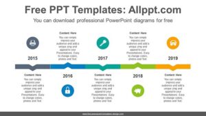 Chevron Bar Arrow PowerPoint Diagram - Slidesgo templates