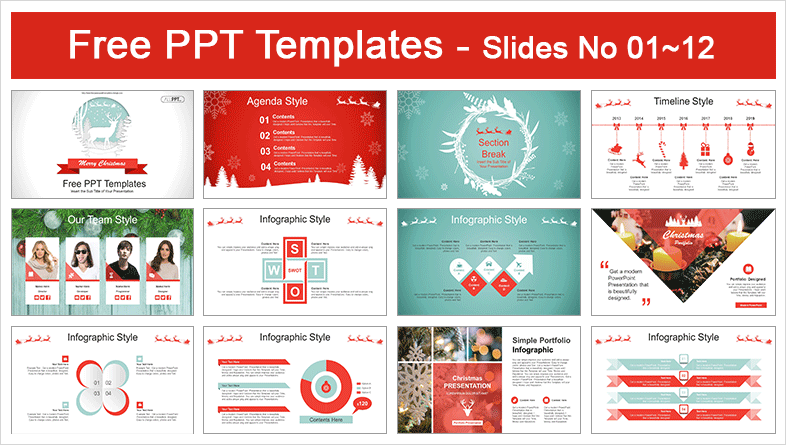 Christmas PowerPoint Templates - Slidesgo templates