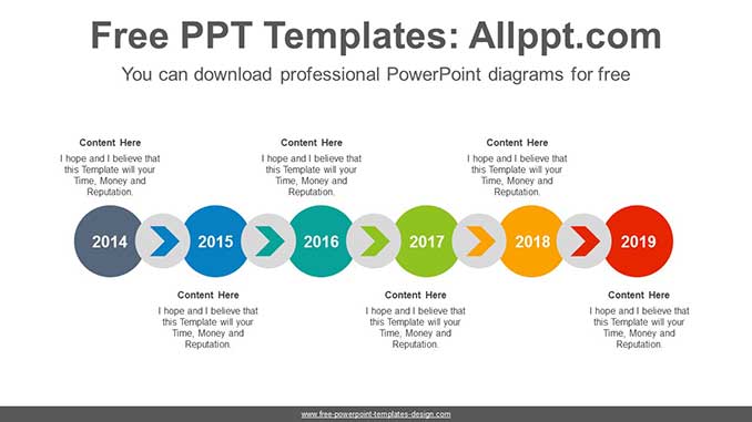 Connected Circle PowerPoint Diagram - Slidesgo templates