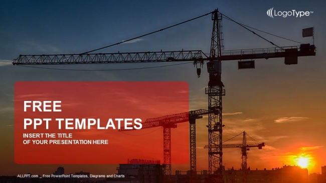 construction-crane-at-sunset-powerpoint-templates-slidesgo-templates