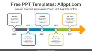 Dot point arrow PowerPoint Diagram Template - Slidesgo templates