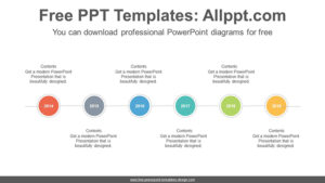 Dotted lines surround circles PowerPoint Diagram Template - Slidesgo ...