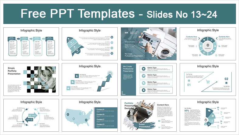 Double Exposure Business PowerPoint Templates - Slidesgo templates