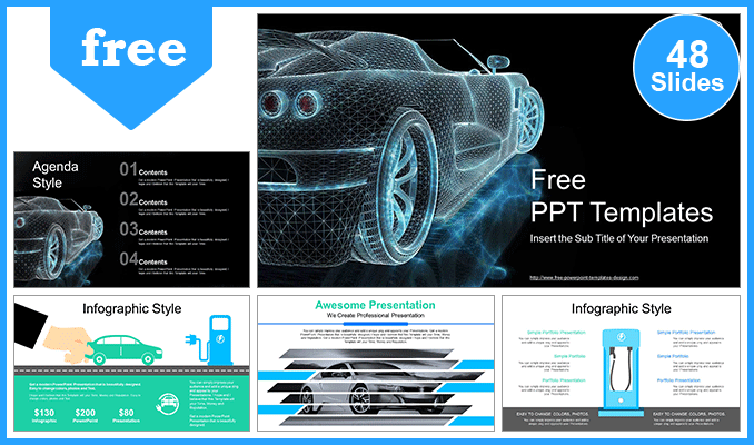 Car Powerpoint Templates Free Download