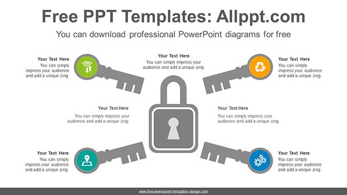 Lock Key Radial Powerpoint Diagram Slidesgo Templates Lock Key Radial Powerpoint Diagram Slidesgo Templates