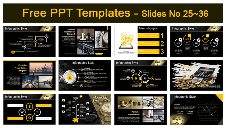 Make Money Finance PowerPoint Templates - Slidesgo templates