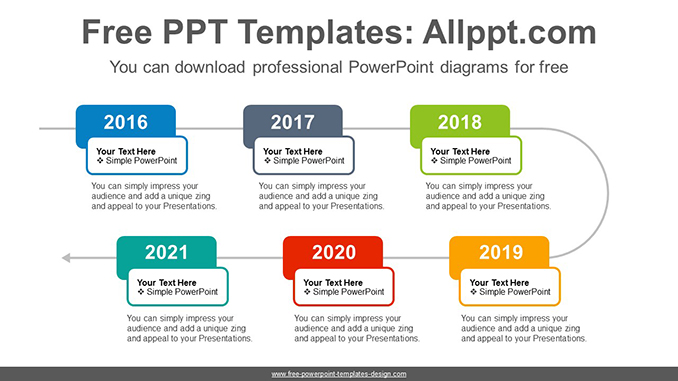 Overlapped Text Boxes PowerPoint Diagram - Slidesgo templates