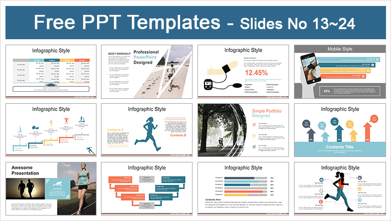 powerpoint slide runner template
