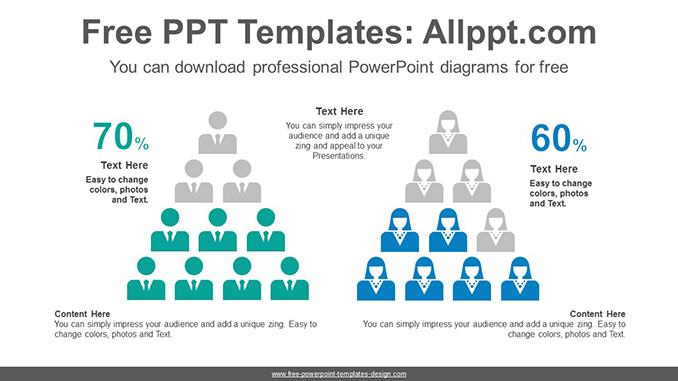 Three Stages Pyramid Powerpoint Diagram Slidesgo Temp 8382