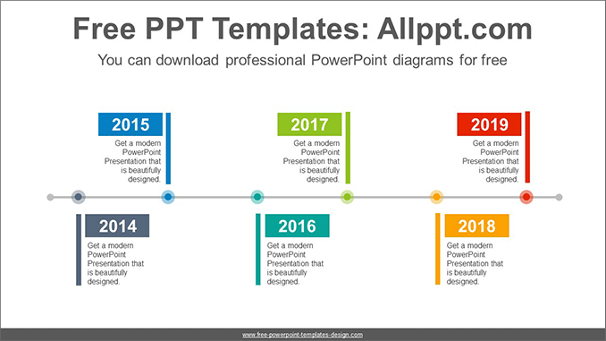 Rectangle signpost PowerPoint Diagram Template - Slidesgo templates