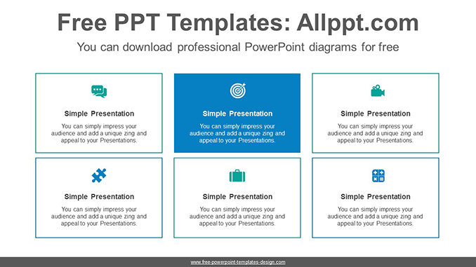 Rectangular banner list PowerPoint Diagram Template - Powerpoint and ...