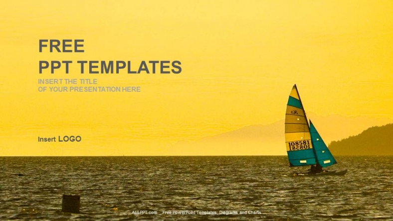 Sailing Boat Powerpoint Templates And Google Slides Themes -Slidego