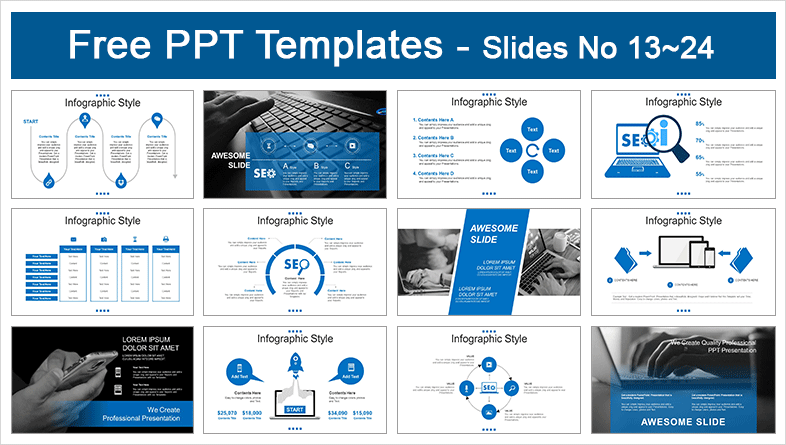 Search Engine Optimization PowerPoint Templates - Powerpoint And Google ...