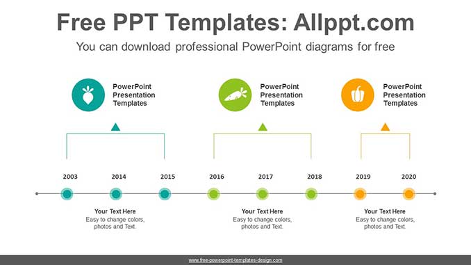 Simple Point PowerPoint Diagram - Slidesgo templates