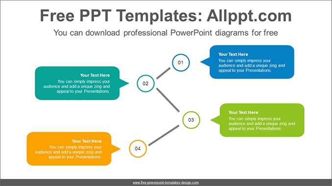 speech-bubble-line-flow-powerpoint-diagram-template-powerpoint-and