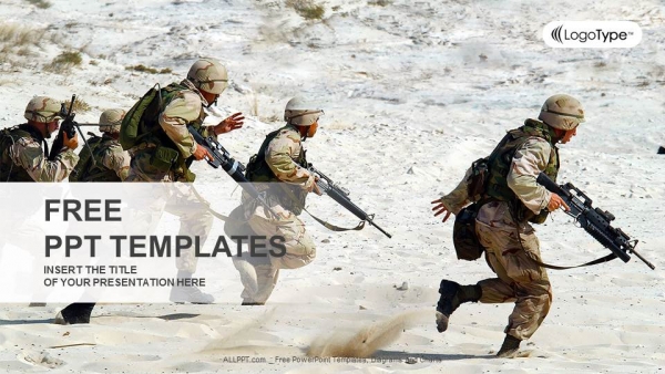Military Powerpoint templates and Google Slides themes