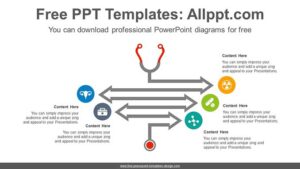 Stethoscope Arrow PowerPoint Diagram - Slidesgo templates