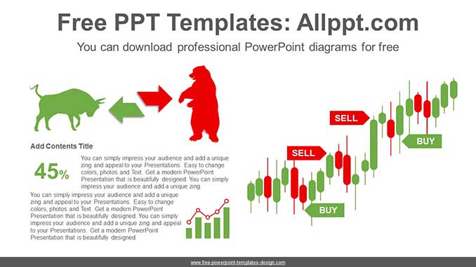 Stock Trading Chart Powerpoint Diagram Slidesgo Templates