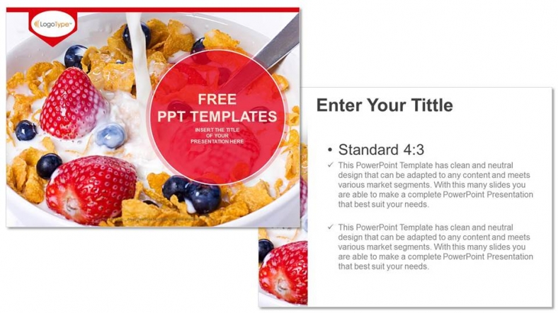 Strawberry Food Berries Milk Food PPT Templates Slidesgo Templates