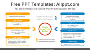 Text Box Comparison PowerPoint Diagram - Slidesgo templates