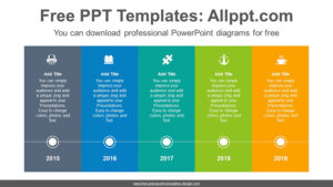 Vertical banner list PowerPoint Diagram Template - Slidesgo templates