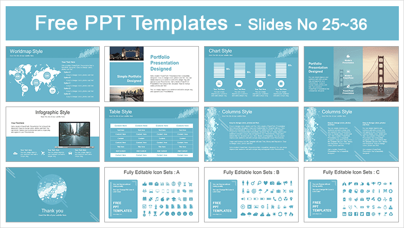 WATER COLORED SPLASHES POWERPOINT TEMPLATE - Slidesgo templates