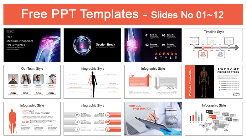 Medical Orthopedic PowerPoint Templates Slidesgo Templates