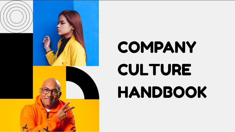 Company Culture Handbook Slidesgo templates